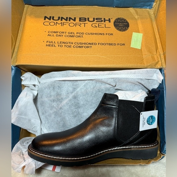 Nunn Bush Bosley Chelsey Boot Size 10W - Picture 2 of 10
